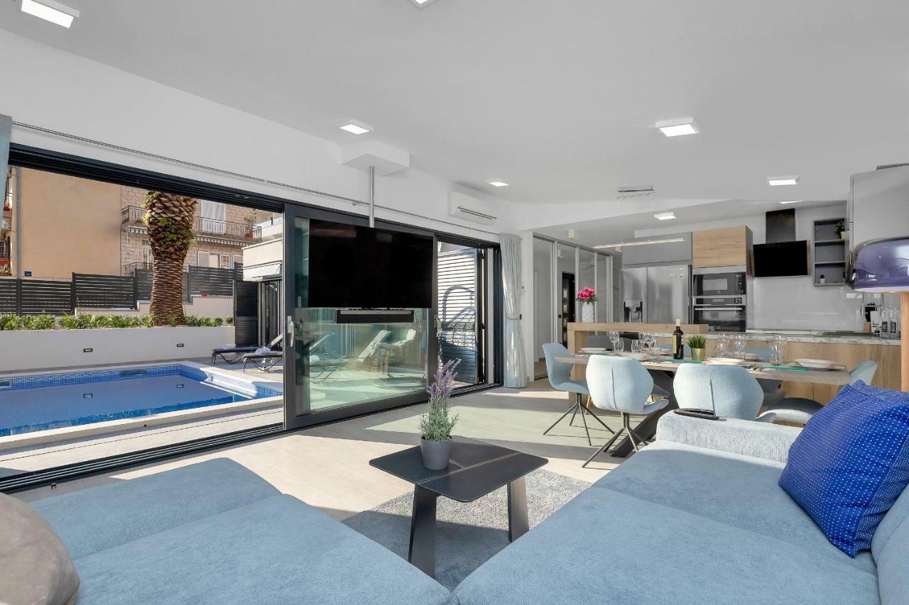 Lulani Makarska Pool Apartment Eksteriør bilde